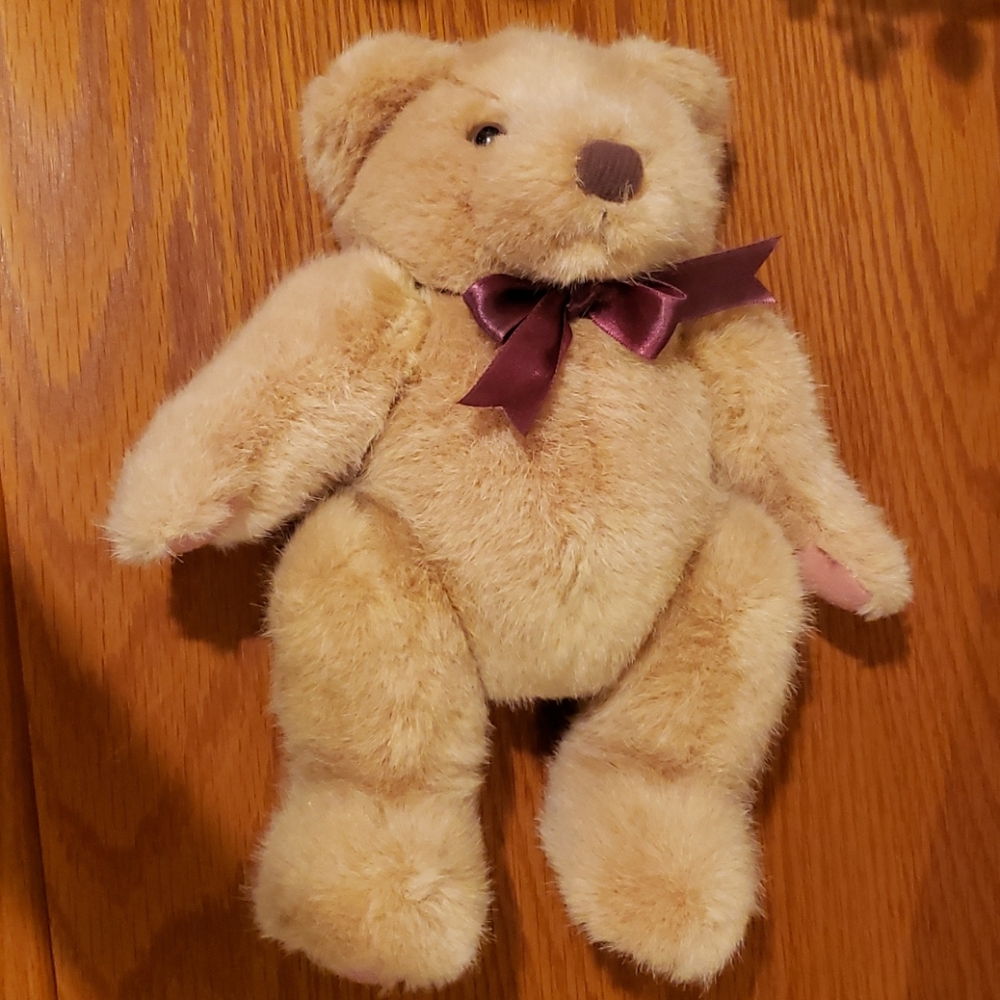 Vtg- Mary Meyer 11" Colkector Teddy Bear- adjustable arms/legs